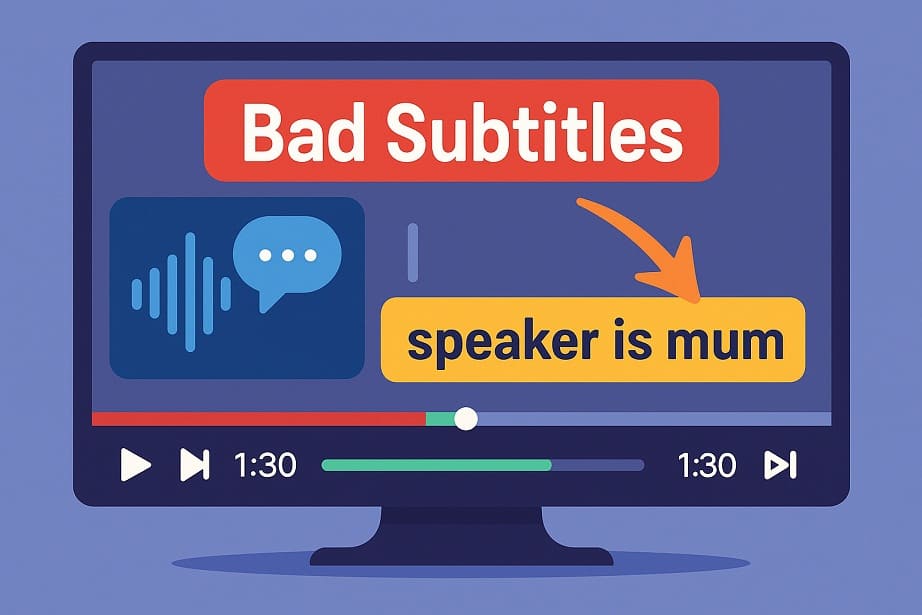 Bad Subtitles, Bad impression