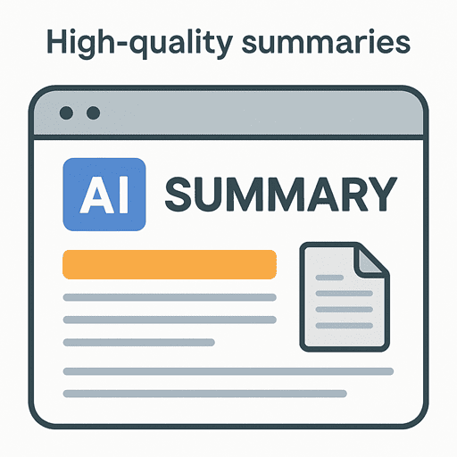 AI Summary with BART