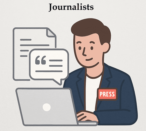 Journalist interview summarizer