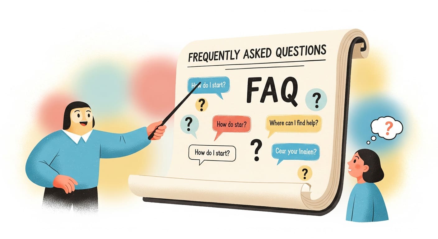 Our Frequently Asked Questions Segment