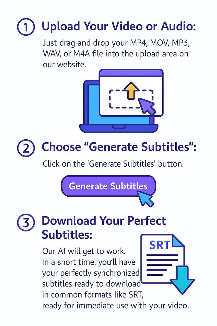 Steps to get perfect subtitles
