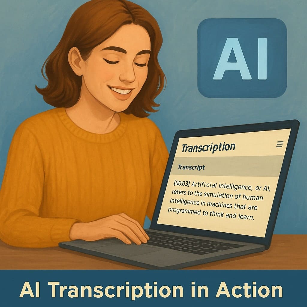 Transcribe AI Interface