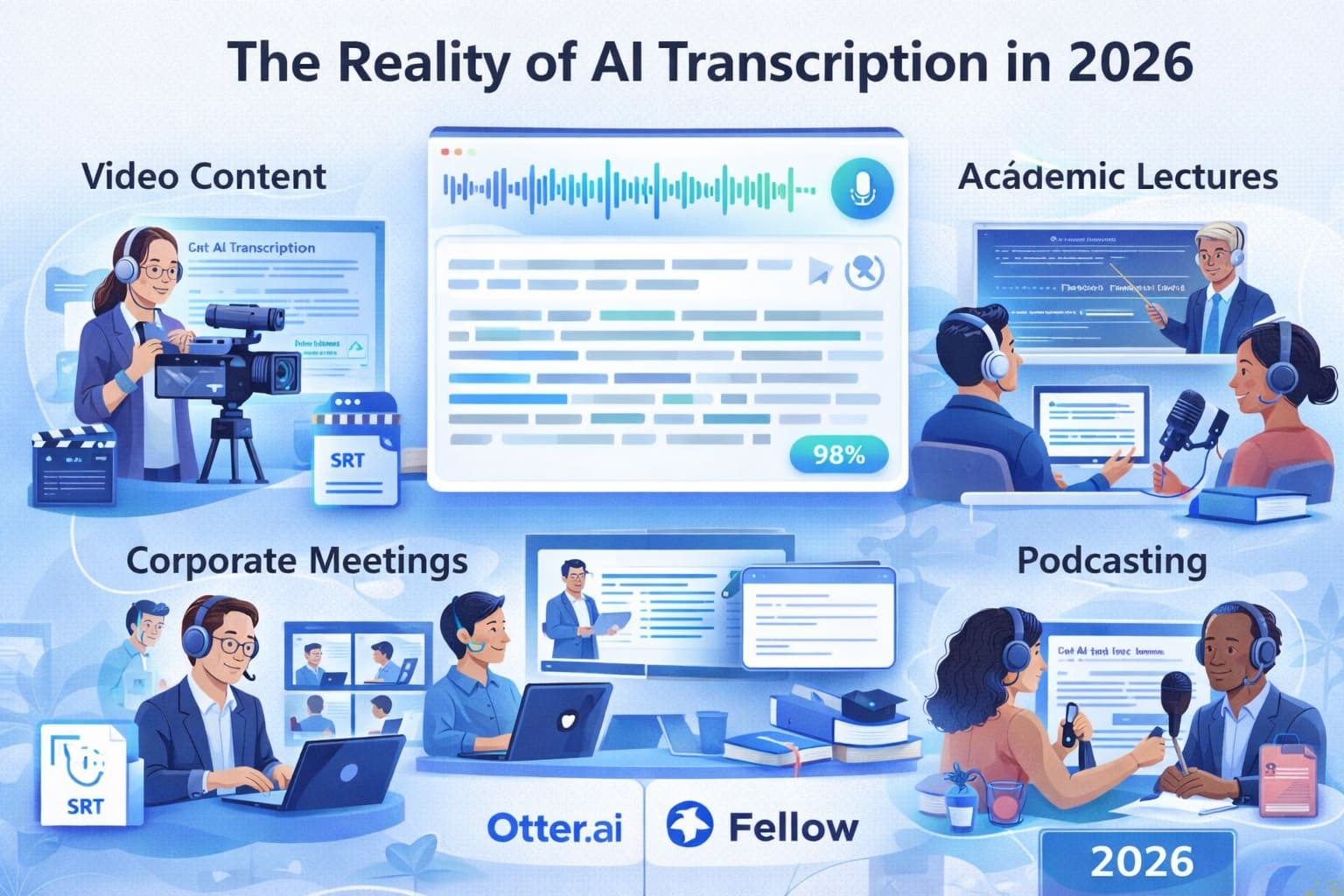 AI transcription accuracy overview in 2026