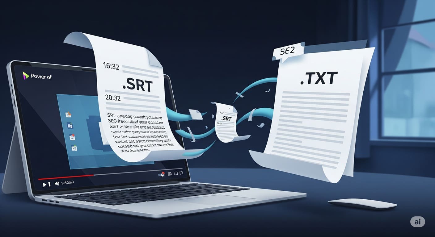 Power of TXT and SRT formats