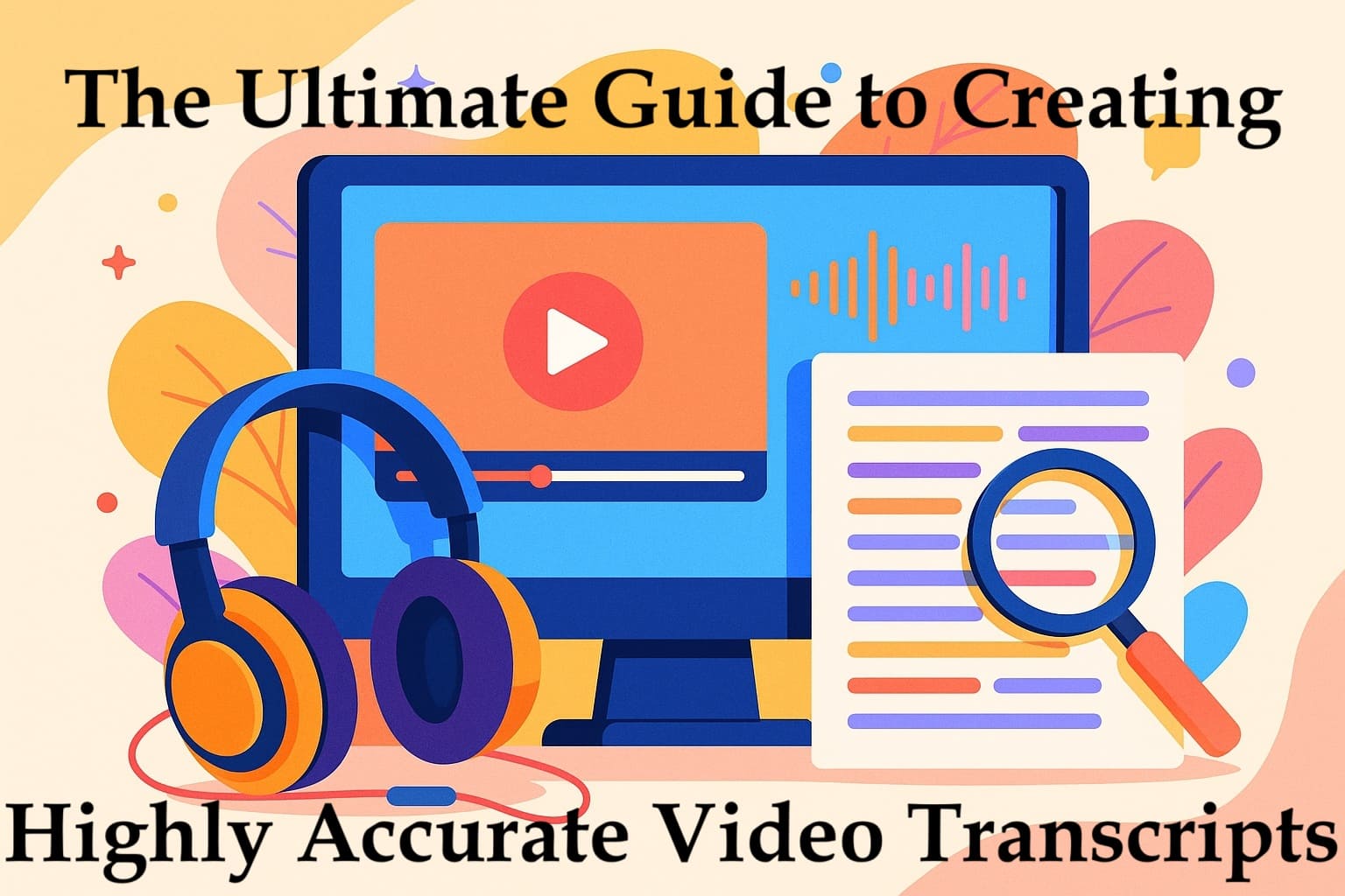 The Ultimate Guide to Creating Highly Accurate Video Transcripts (2025)